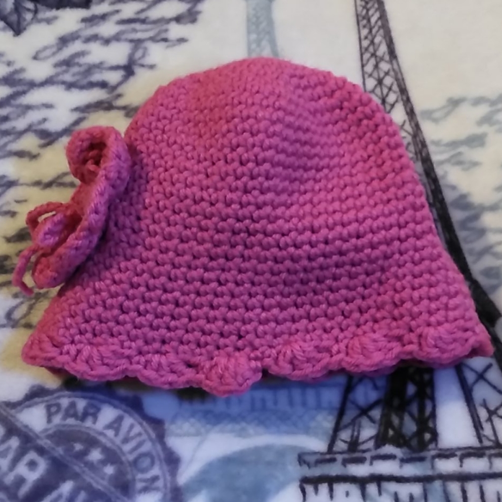 Hand Crochet baby hat